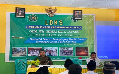 MTsN Kota Kupang Laksanakan LDKS
